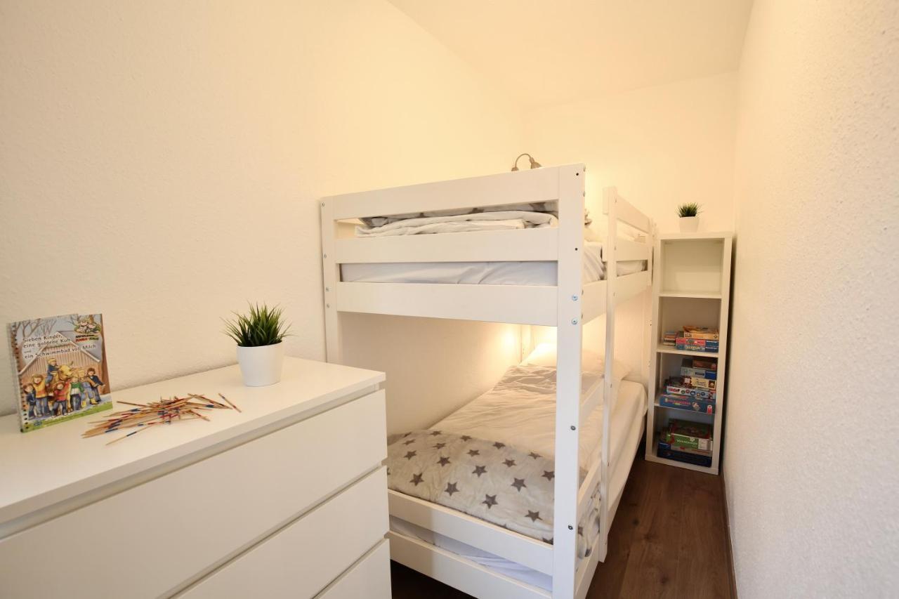 Ferienwohnung Gustav - Moderne Maisonette-Wohnung Mit Terrasse فانجر أوخه المظهر الخارجي الصورة